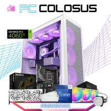 PC COLOSUS / INTEL CORE I9-13900K / RTX 4060 TI 16GB / 32GB RAM DDR5 / 1TB SSD M.2 NVME + 4TB HDD / ENFRIAMIENTO LIQUIDO 360MM / FUENTE 750W 80+ BRONZE / PROMOCION