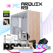 PC ARQUIX R9 / AMD RYZEN 9 9900X3D / RTX 5070 / 32GB RAM DDR5 / 2TB SSD M.2 NVME / FUENTE 750W 80+ GOLD / ENFRIAMIENTO LIQ 360MM / PROMOCION