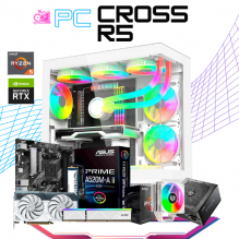 PC CROSS R5 / AMD RYZEN 5 5600X / RTX 4060 TI / 16GB RAM / 1TB SSD M.2 NVME / DISIPADOR DE TORRE ARGB / FUENTE DE PODER 750W 80+ BRONZE/ PROMOCION