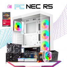 PC NEC R5 / AMD RYZEN 5 4500 / RADEON RX 7600 / 16GB RAM / 1TB SSD M.2 NVME / DISIPADOR DE TORRE / FUENTE 650W 80+ BRONZE / PROMOCION