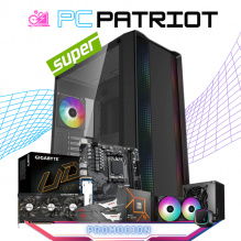 PC PATRIOT / AMD RYZEN 5 7600 / RTX 4070 SUPER / 16GB RAM DDR5 / 1TB SSD M.2 NVME / B650 / ENFRIAMIENTO LIQ. 240MM ARGB / FUENTE 850W 80+ GOLD / W10 PRO / PROMOCION