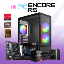 PC ENCORE R5 / AMD RYZEN 5 5600GT/ AMD RADEON VEGA GRAPHICS / 16GB RAM / 500GB SSD NVME / DISIPADOR DE STOCK / FUENTE 550W 80+ BRONZE / W11 PRO / PROMOCION