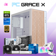 PC GRACE X / INTEL CORE I7-13700F / RTX 5060 TI 16G / 32GB RAM DDR5 / 1TB SSD NVME / FUENTE 750W 80+ GOLD / ENFRIAMIENTO LIQ 240MM / W11 PRO / PROMOCION