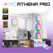 PC ATHENA PRO / AMD RYZEN 7 7800X3D / RTX 5070 / 32GB RAM DDR5 / 2TB SSD NVME / ENFRIAMIENTO LIQ 360MM / FUENTE 850W 80+ GOLD / W11 PRO / PROMOCION