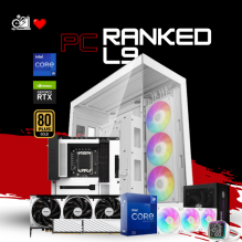 PC RANKED L9 / INTEL CORE I9-12900K / RTX 5070 TI / 32GB RAM DDR5/ 2TB SSD NVME / ENFRIAMIENTO LIQ 360MM / FUENTE 850W 80+ GOLD / W11 PRO / PROMOCION