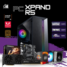 PC XPAND R5 / AMD RYZEN 5 5500 / RADEON RX 7600 / 16GB RAM / 500GB SSD NVME / FUENTE 650W 80+ BRONZE/ DISIPADOR DE TORRE ARGB / W11 PRO / PROMOCION