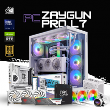 PC ZAYGUN PRO L7 / INTEL CORE ULTRA 7 265K / RTX 5070 TI 16G / 32GB RAM DDR5 / 2TB SSD NVME / ENFRIAMIENTO LIQ 360MM / FUENTE 850W 80+ GOLD / W11 PRO / PROMOCION