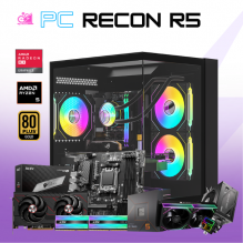 PC RECON R5/ AMD RYZEN 5 7600X / RADEON RX 9060 XT 16G / 32GB RAM DDR5 / 1TB SSD NVME / ENFRIAMIENTO LIQ 240MM / FUENTE 650W 80+ BRONZE/ B650M / PROMOCION