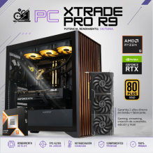 PC XTRADE PRO R9 / AMD RYZEN 9 9950X3D / RTX 5070 TI / 32GB RAM DDR5 / 2TB SSD NVME / ENFRIAMIENTO LIQUIDO 360MM / FUENTE 1000W 80+ GOLD / W11 PRO / PROMOCION