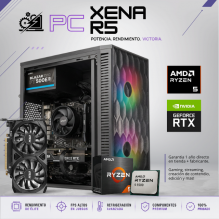 PC XENA R5 / AMD RYZEN 5 5500 / RTX 3050 / 16GB RAM / 1TB SSD NVME / FUENTE 500W / DISIPADOR DE STOCK / W11 PRO / PROMOCION