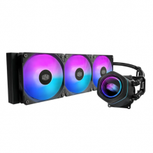 Enfriamiento L&iacute;quido Cooler Master MasterLiquid Core Nex 360 / 360mm / 3 Ventiladores ARGB / Espejo Infinito / Negro / MLX-D36M-A18PA-R1