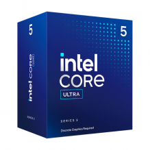 Procesador Intel Core Ultra 5 225F / LGA 1851 / 4.90GHz / 10 Núcleos / 20MB Caché / Incluye Disipador / Ultra Series 2 Arrow Lake