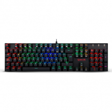 Teclado Gamer Redragon Mitra K551 RGB / Teclado Mecánico / Switch Red / Alámbrico / Español / K551RGB-1 SP