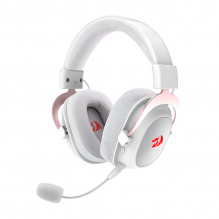 Diadema Gamer Redragon ZEUS PRO H510 / Inal&aacute;mbricos / Sonido envolvente 7.1 / Blanco / H510W-PRO