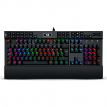 Teclado Mecánico Redragon Yama Negro K550-1-SP, Switches Redragon Purple, Macros personalizables, Reposa muñecas, Español - K550-1-SP