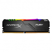 Memoria RAM 32GB DDR4 Kingston Fury Beast RGB 3200Mhz / Un Modulo 32GB / KF432C16BBA/32 /